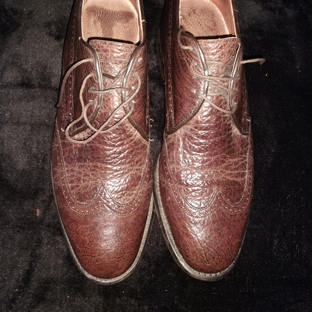 Shark Skin brogues